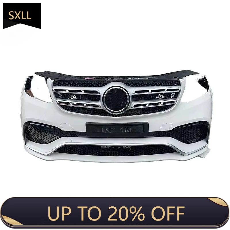 

SXLL Suitable for 166GL S63 front bumper assembly, radiator condenser, front grille