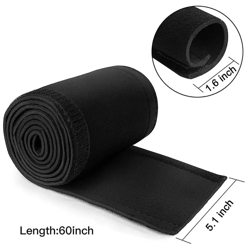 غطاء منظم كابلات محرك التصيد، غطاء سلك محرك التصيد من النيوبرين الأسود بطول 60 بوصة