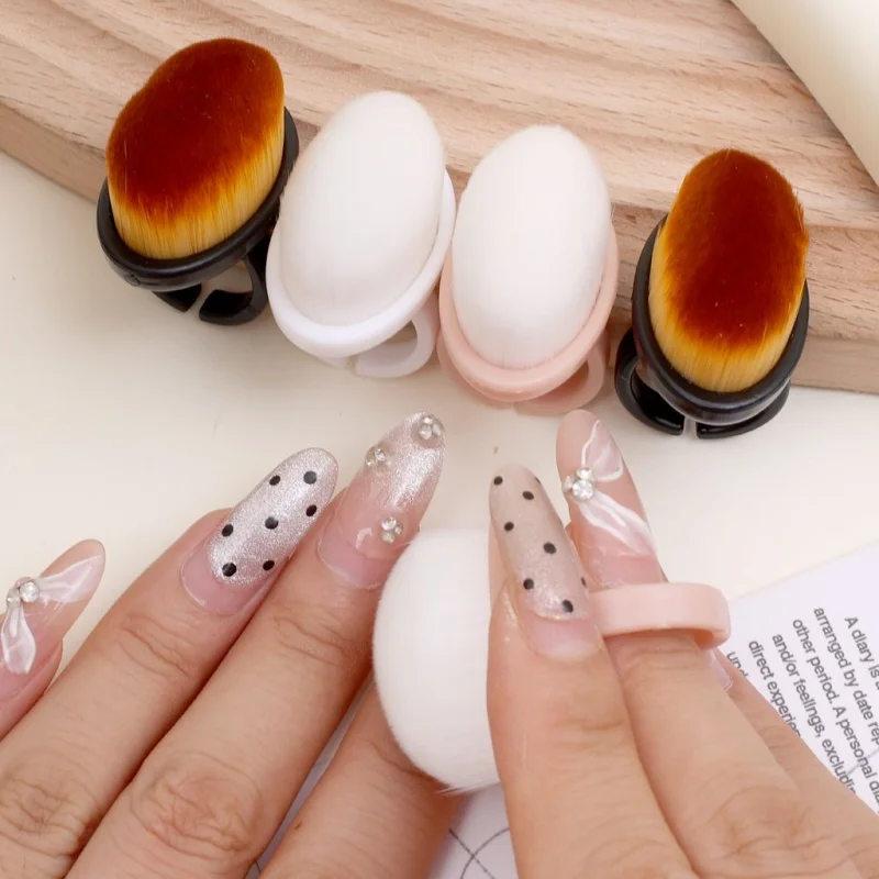 Professional Nail Dust Brush Nails Art Brush Remove Gel Polish Powder Cleaning Tool Beauty Makeup Brushes Manicure Accessories