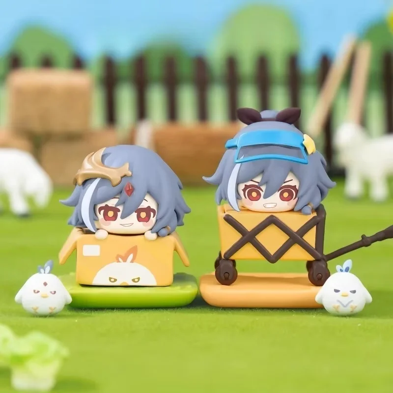 

Honkai Impact 3, серия «Фермерская история», штабелируемая глухая коробка, коллекционные фигурки, периферийные устройства аниме, декор для рабочего стола, коллекционные игрушки