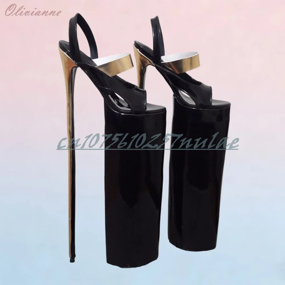 

Extreme Platform Hollow Dancing Sandals Stiletto High Heel Peep Toe Cosplay Hot Girls Fashion Women Shoes 2026 Women Dance Shoes