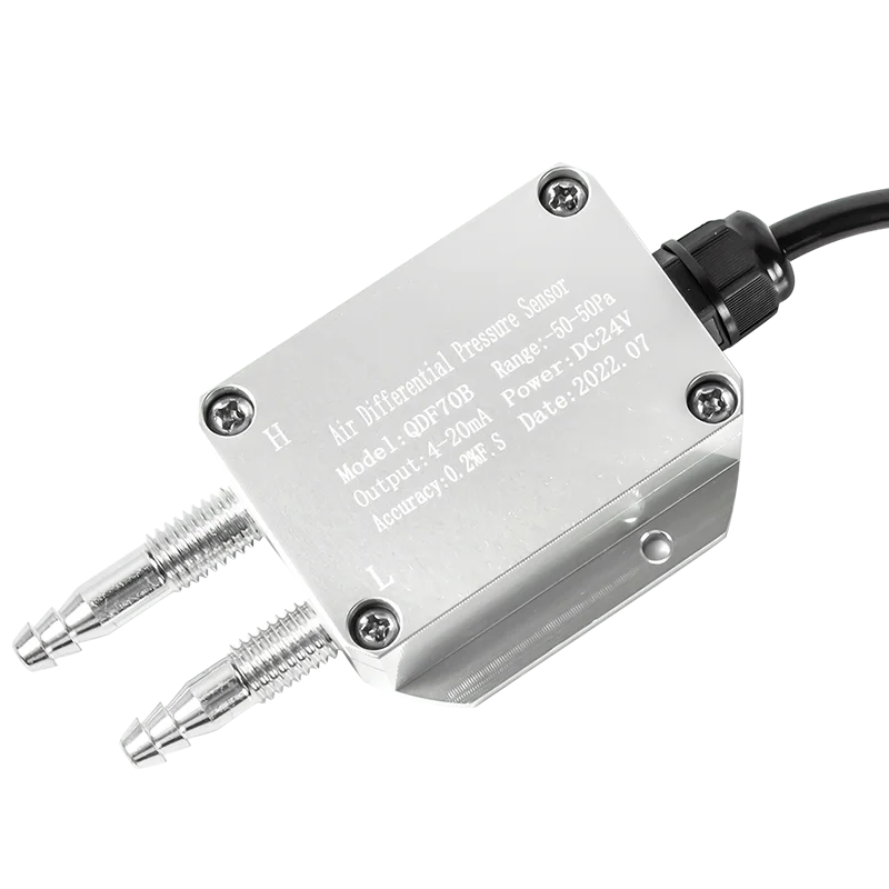

Датчик давления ветра, 24 В постоянного тока, 4-20 мА, 0-10 В, 0-5 В, RS485, выходной датчик давления -10-10 кПа, датчик перепада давления