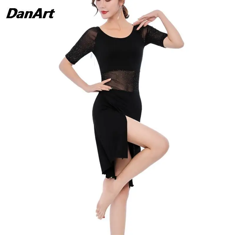 Sexy Oriental Indian Dance Slim Dress Elegant Ballroom Dance Latin Flamenco Dance Skirt for Women Belly Dance Costumes for Women