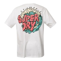 Superdry OVIN OUTDOOR NARRATIVE Peripheral Pattern Printing Summer Luxury Brand Cotton for Men's and Women's T-shirts