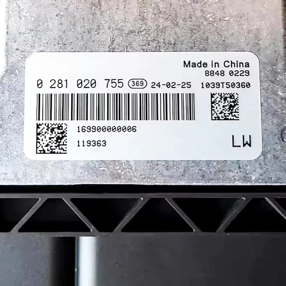 High Performance ECU 0281020755 Not Encrypt ECM New Electronic Engine Control Unit for Bosch for SANY Truck
