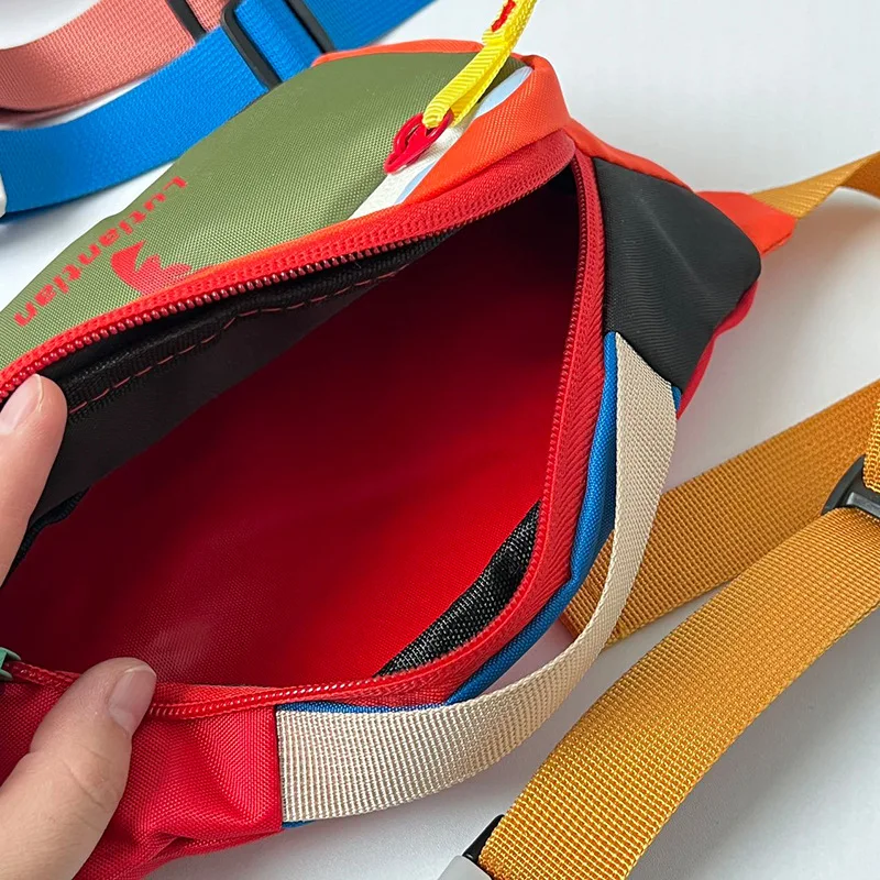 Nouveau sac de taille أرض الإنسان في الهواء الطلق نساء الهاتف المحمول البرية وضع حقيبة الثدي الكولاج كولور كيس à bandoulière فريد من نوعه