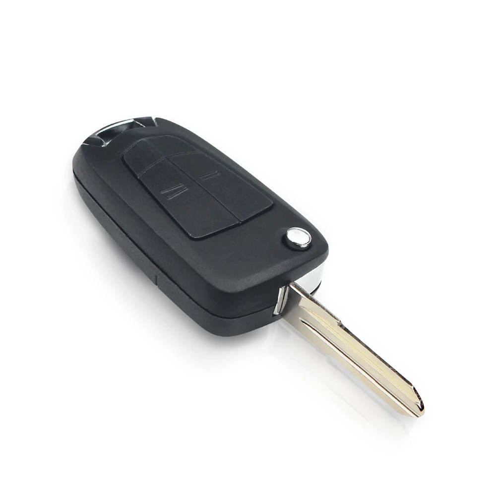 KEYYOU Modified Car Key Case For Vauxhall Opel Astra Zafira Vectra H J g Omega HU46 Buttons Key Shell FOB 2 Button