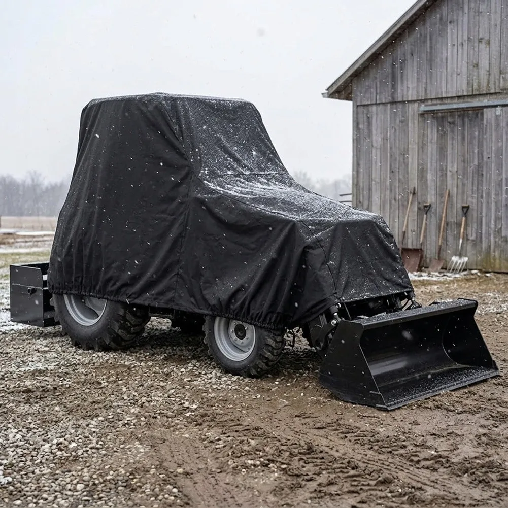 420D Oxford Fabric Cover Designed Specifically for For tractors and Lawn Mowers to Provide Reliable Rain Snow and Dust Defense