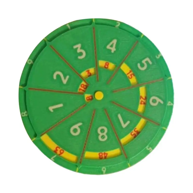 Juguete antiestrés de matemáticas, juguetes de aprendizaje de matemáticas, juego interactivo de aprendizaje de matemáticas, juguete antiestrés de multiplicación, hilanderos de matemáticas para la escuela