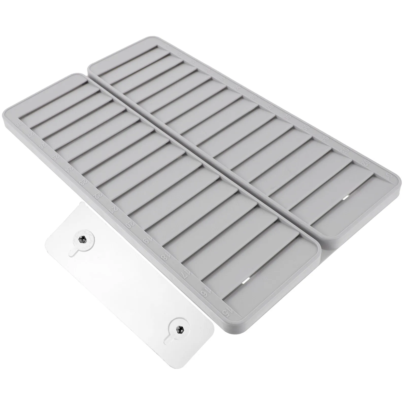 28-slot-vertical-plastic-time-cards-holder-wall-mount-attendance-cards-rack-for-office-school-exam-use-compact-lightweight