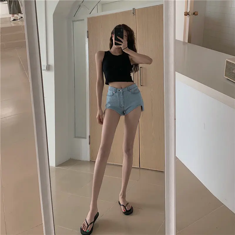 กางเกงขาสั้นสตรี Retro Vintage British Nostalgic Classic European Old England London Style Chic Elegant Fashionable Trend Modern