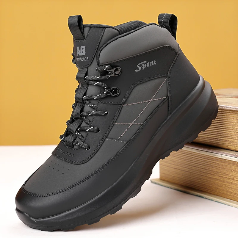 Fashion Trekking Outdoor Hiking Men Boots Outdoor Sneakers Fashion Male Casual Footwear Hiking Boots Comfortable Tenis Men Sneak