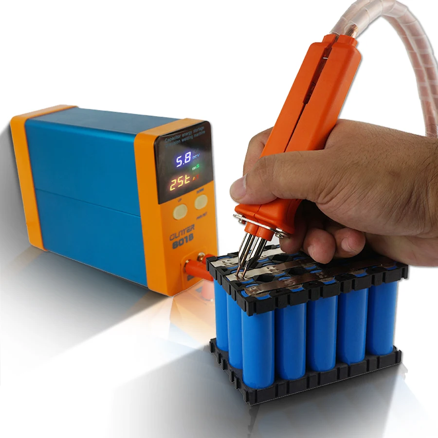 

Glitter 801B Battery Spot Welder 11.6KW Mini Portable Capacitor Energy Storage Spot Welding