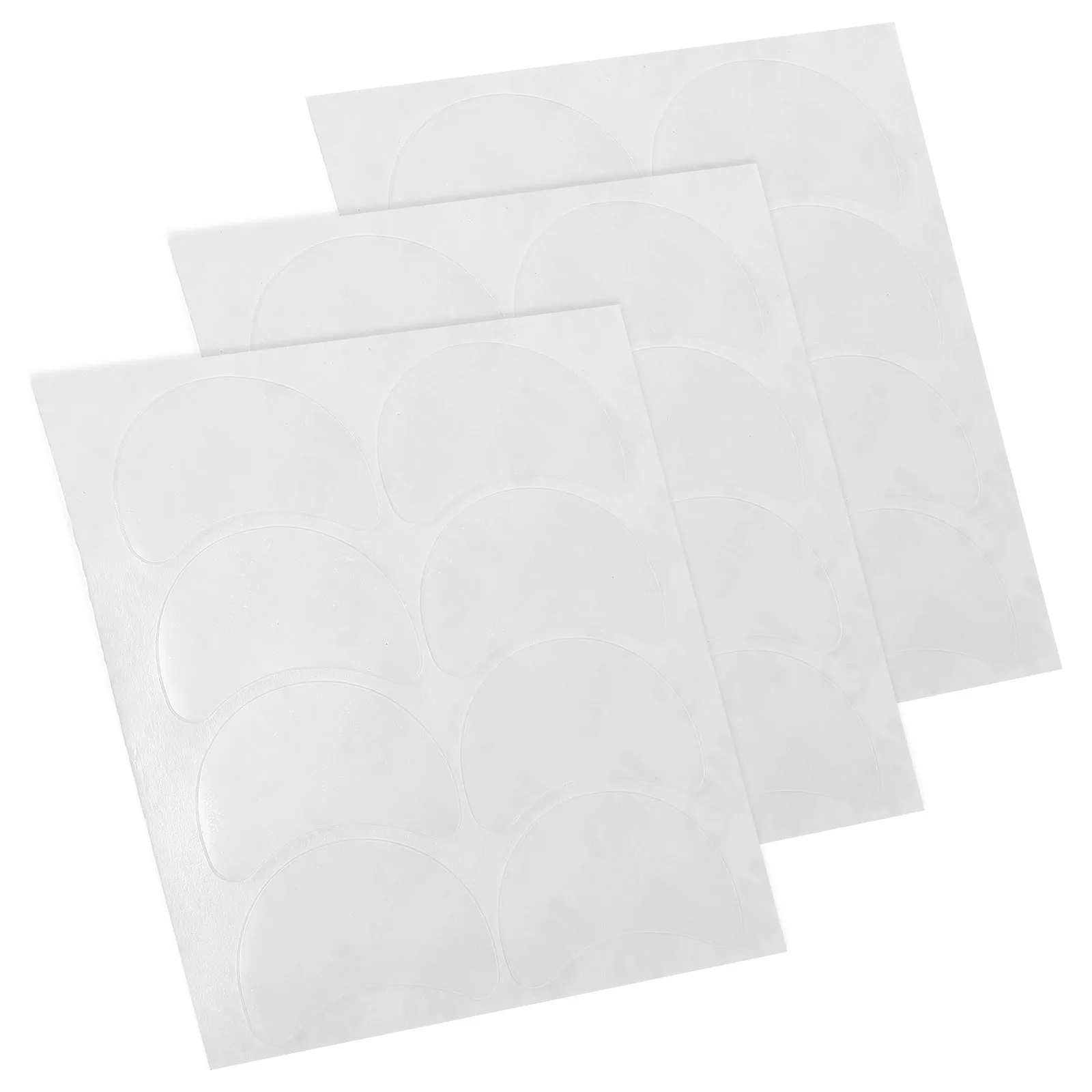 

3 Sheets Alto Sax Mouthpiece Pads Silicone Saxophone Mouthpiece Cushions Moon Square Most Alto Tenor Sax Models