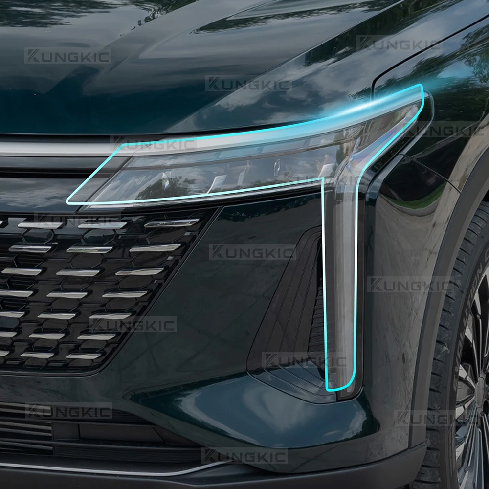 

For Chery Omoda C9 Jaecoo 2024 2025 Car Headlight Rearview Door Handle B C Pillar Protection Film Anti-scratch TPU Clear Sticker