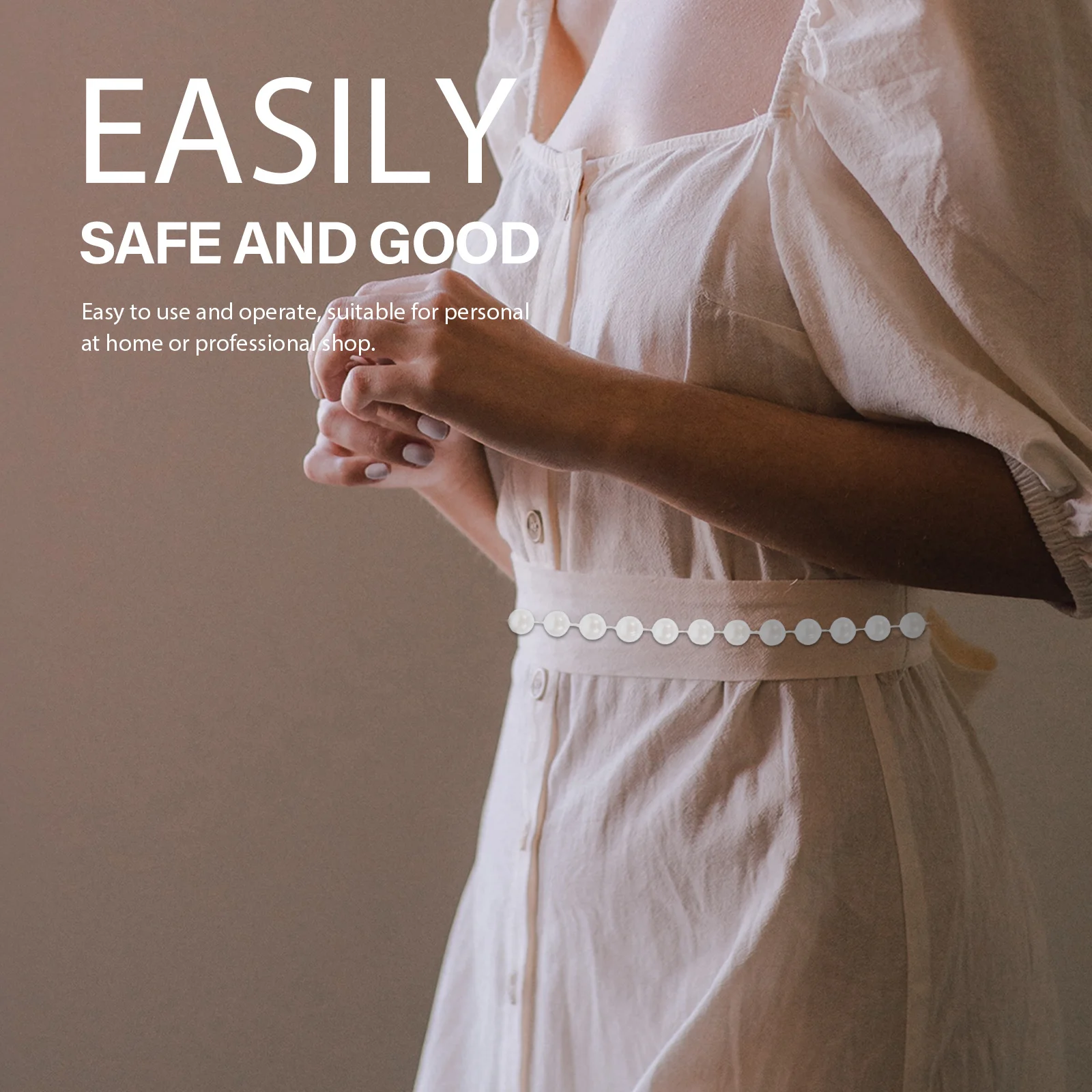 1 لفة متعددة الاستخدام حبة الستار ديكور حبات اللؤلؤ لباب نافذة الملابس متجر خياط مول الديكور شنقا زخرفة