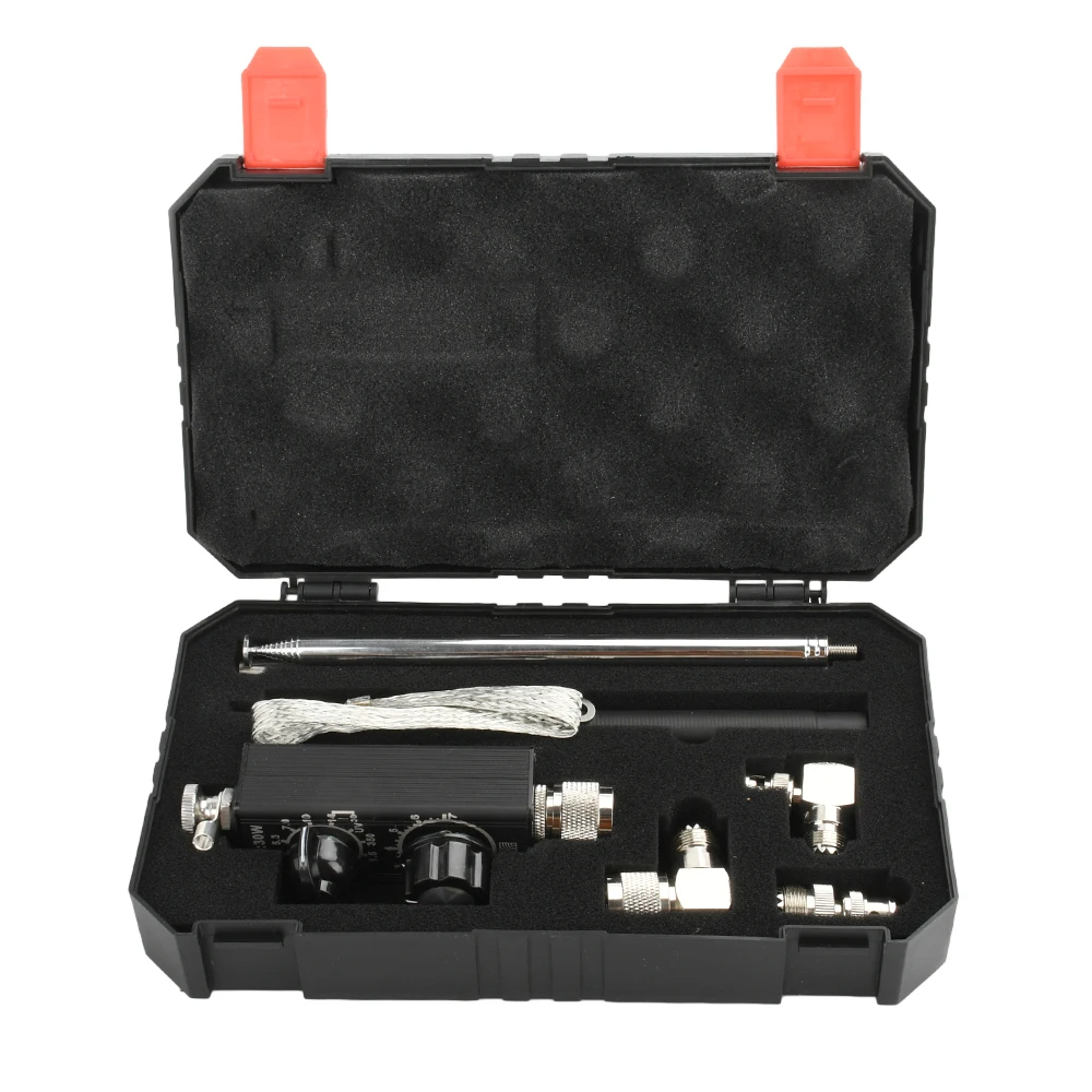 Mini ANT 30W Multi-Band QRP Shortwave Antenna 3.5-30MHz 50-54MHz 76-108MHz 117-136MHz 136-174MHz 400-470MHz