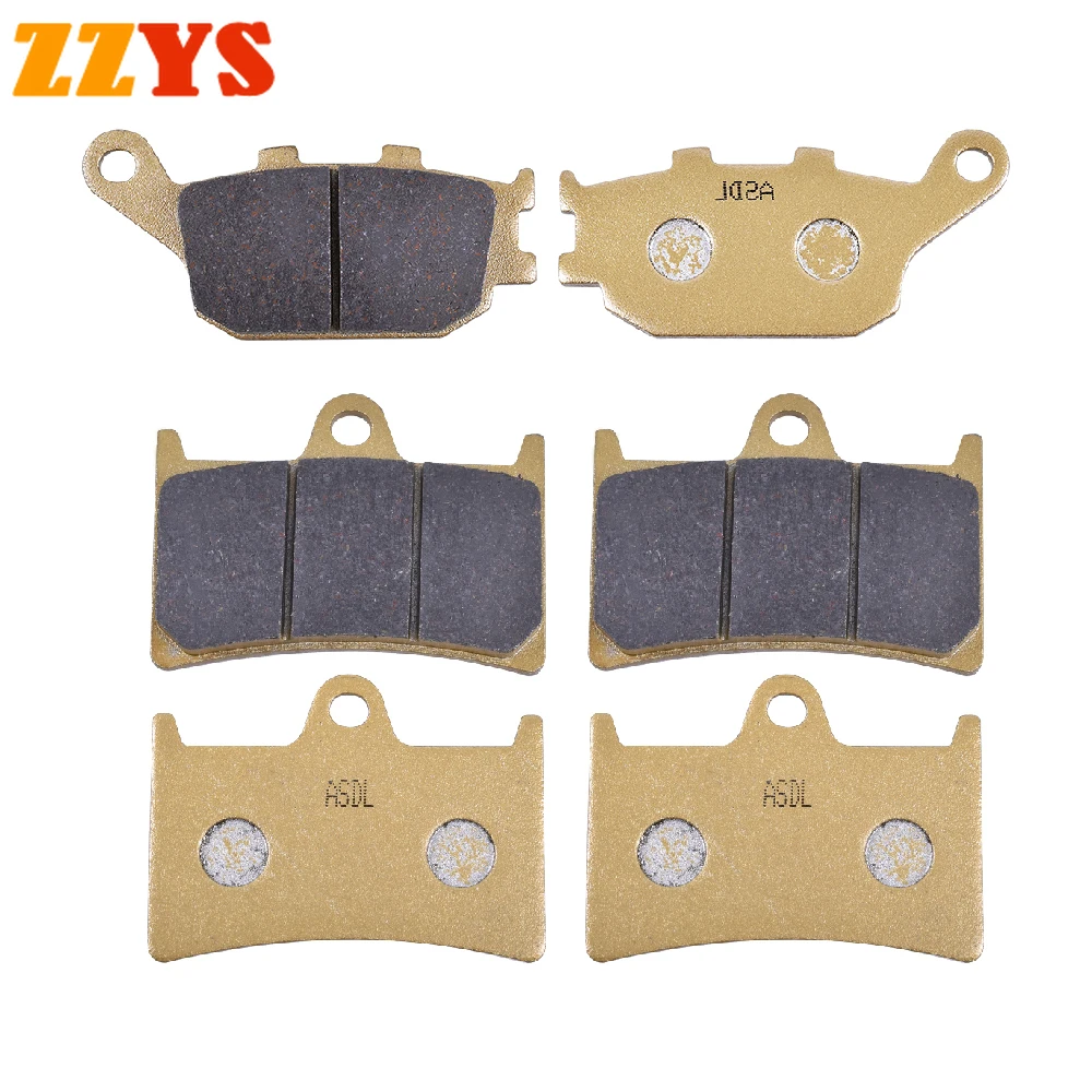 

Motorcycle Front Rear Brake Pads Disc For YAMAHA FZ1 Fazer 3C3 Half fairing Non ABS 2006-2015 FZ-1 Fazer ABS 5D0 2008-2015 FZ 1