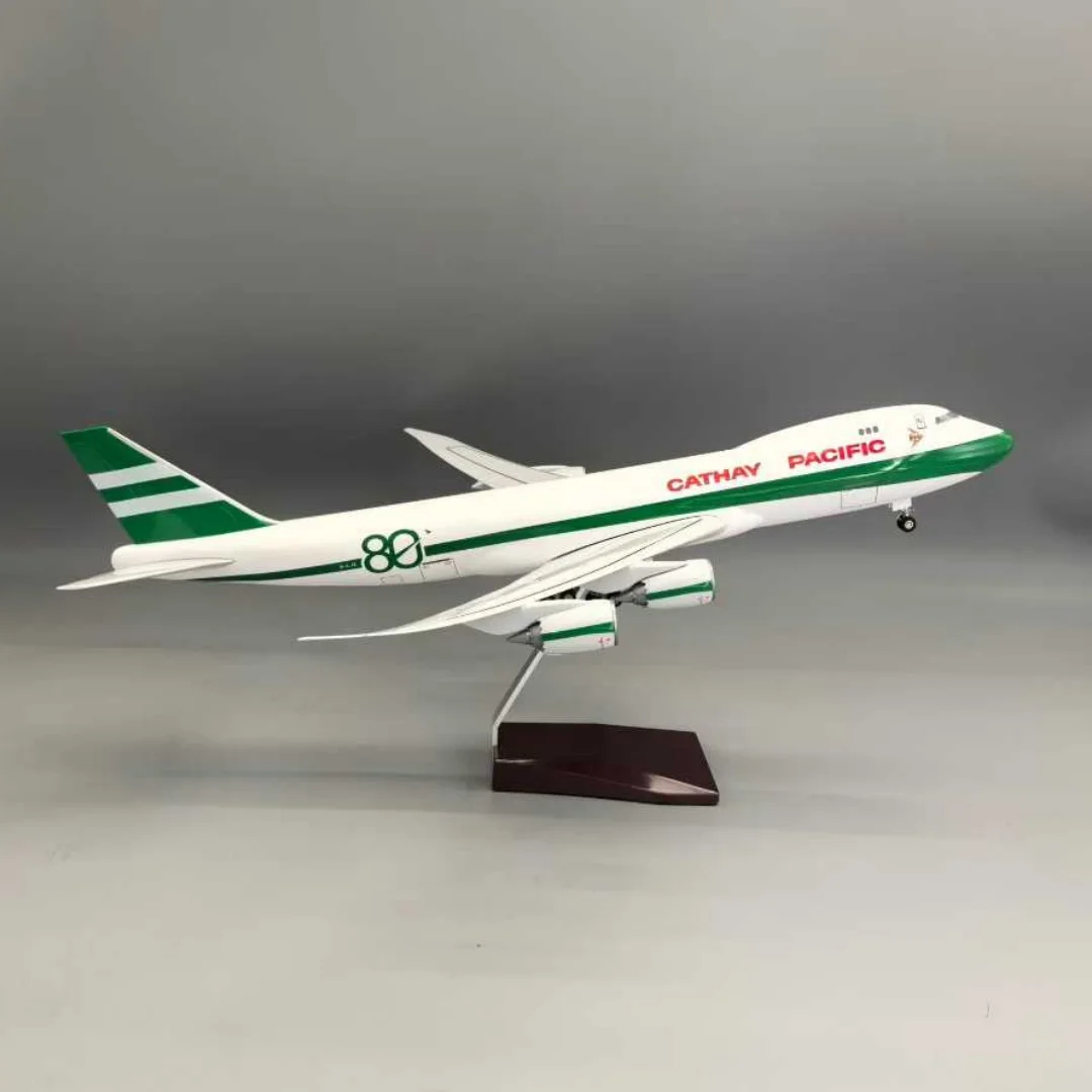 modellino-di-aereo-in-resina-pressofusa-scala-1-160-47cm-b747-f-cathay-pacific-con-base-—-souvenir-aeronautico-per-adulti