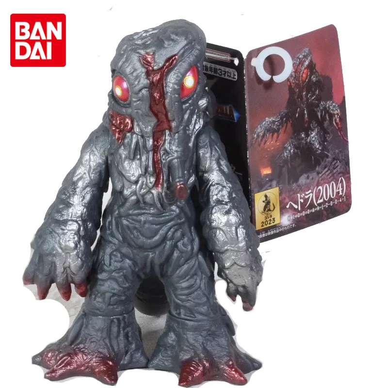 Bandai Original Ultraman Godzilla 2004 Hedorah Monster Anime Action Figures Toys for Boys Girls Kids Gift