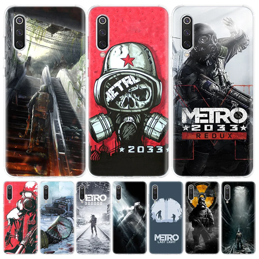 Metro 2033 For Xiaomi Redmi Note 13 12 11S 11 10S 10 Pro Phone Case 11T 11E 9S 9 8T 8 7 Plus Fundas Cover Coque Note 13 12 11S 1