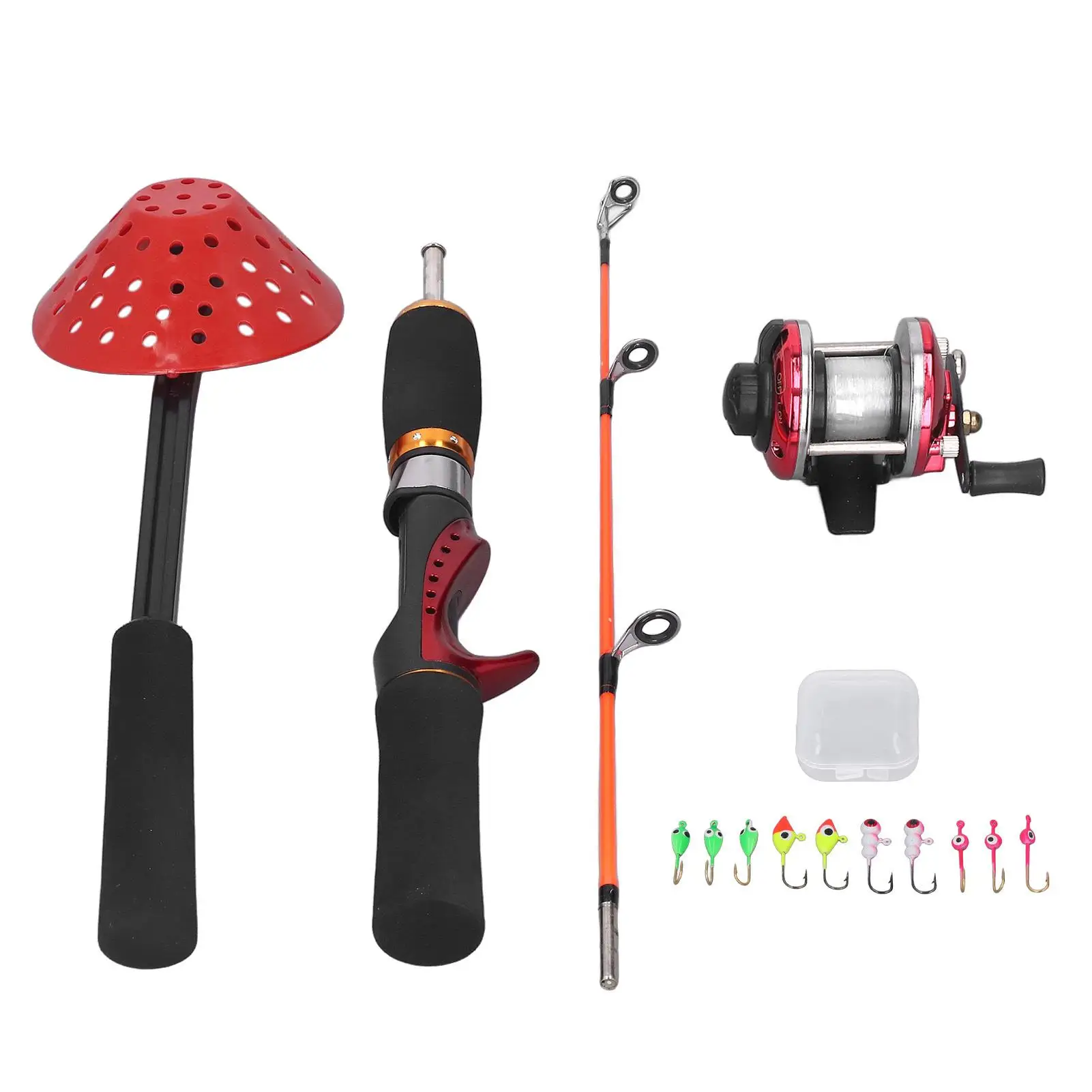 56cm Carbon   Fishing Rod Reel Combo with Fishing Line - Perfect for outdoor Fishing Adventures