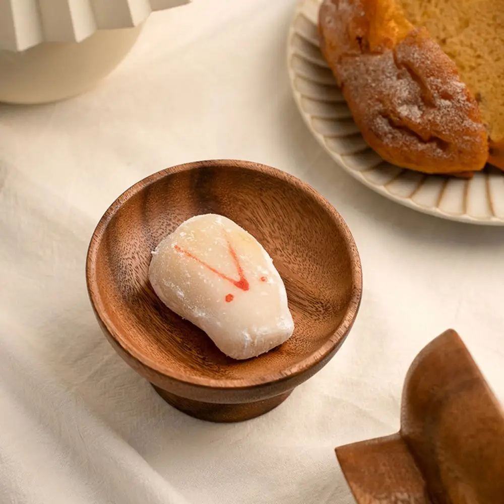 

Деревянный поднос для демонстрации ювелирных изделий в стиле ретро, высокий поднос, чехол для заклепок для ушей, поднос для хранения ювелирных изделий, рамка для демонстрации десерта, поднос Dim Sum