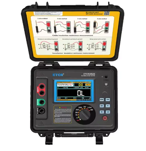 Multifunction PI DAR STER RAMP DD CAP 5kV 10kV 15kV High Voltage Insulation Resi