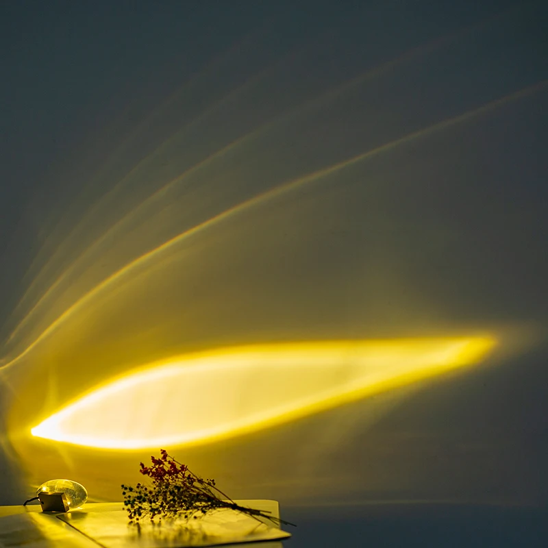 LED ضوء الليل كريستال الملاك العين الإسقاط 4 أضواء ألوان مع USB المكونات في استخدام مصباح الليل الإسقاط لديكور غرفة نوم المنزل