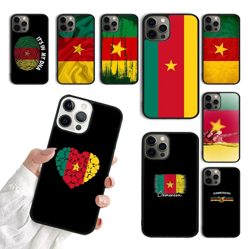 Republic of Cameroon Flag Phone Case For iPhone 15 16 SE2020 13 14 Pro Max 11 12 14 Pro Max 8 7 Plus 13 12 Mini Cover Fundas