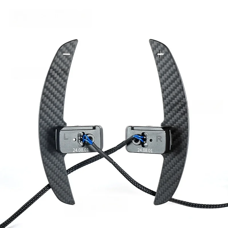 Carbon Fiber Shift Paddles for Mercedes-Benz a B C G E Class CLA CLS GLC Dragonfly Steering Wheel Magnetic Shift Paddles