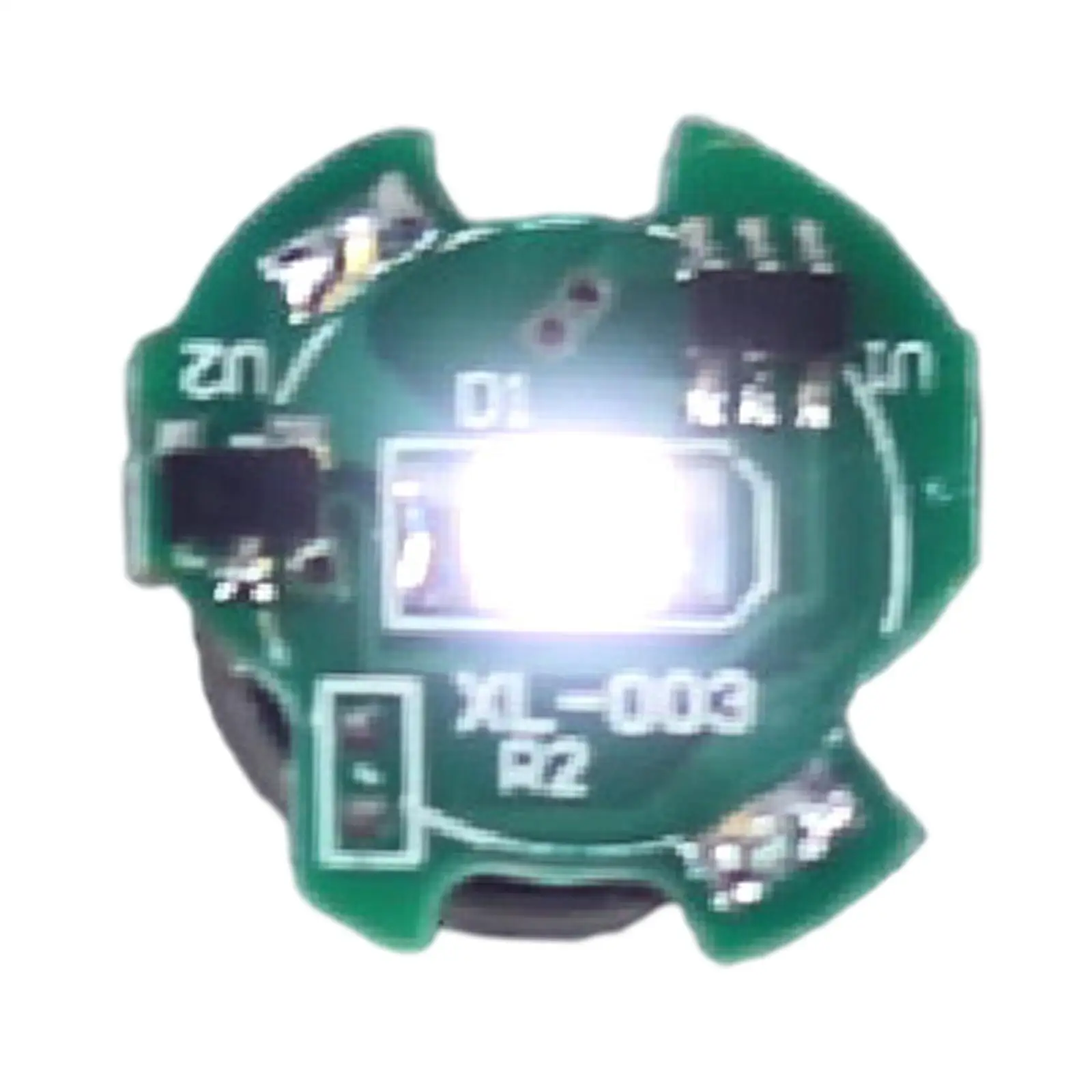 2Xled Magnetron Schakelaar Licht Plus Licht Model Chip Voor Model Figuren Wit