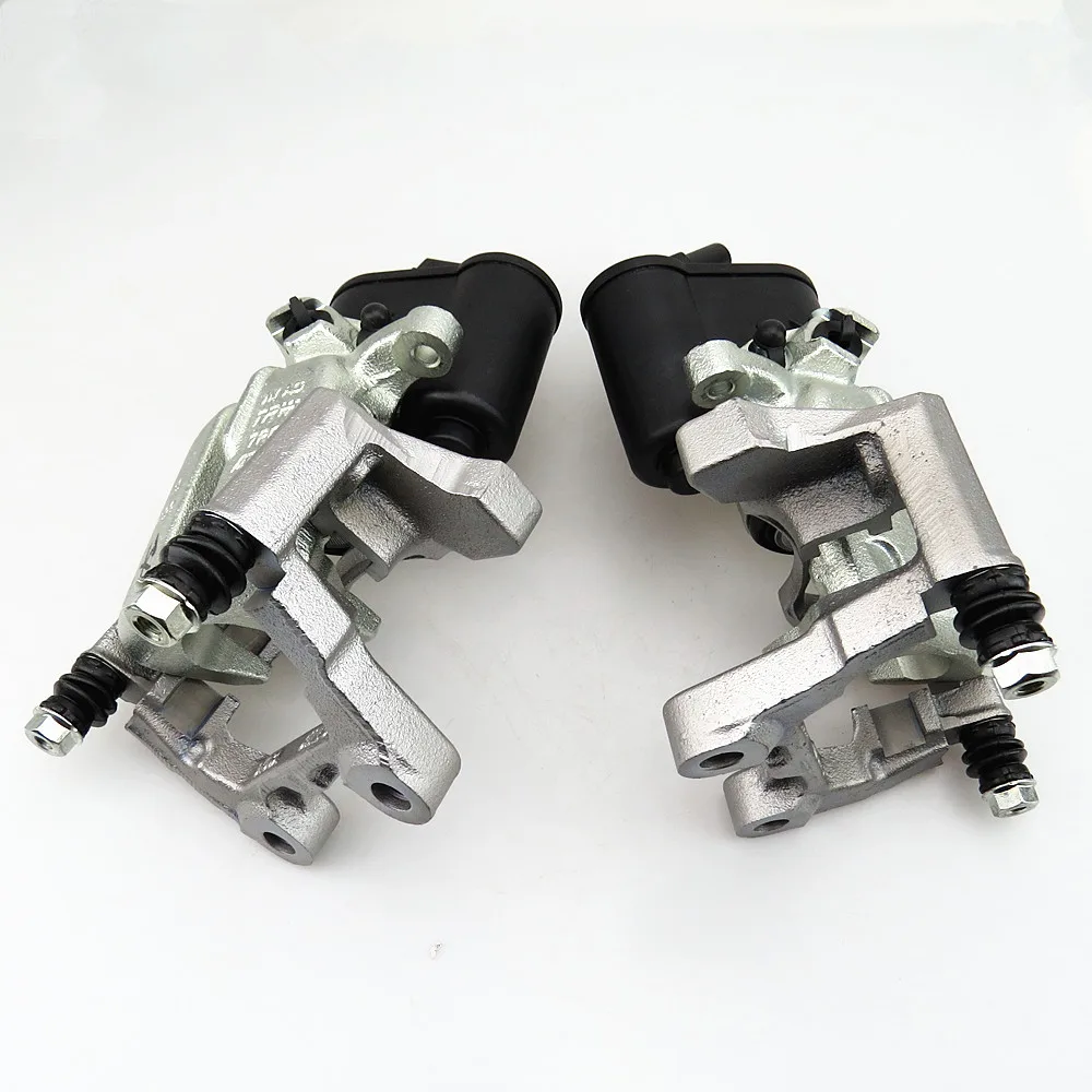 SCJYRXS Rear Left+Right Handbrake Brake Motor Caliper Pump Assembly For Audi Q3 VW Passat B7 5N0615403 5N0 615 403 5N0615404