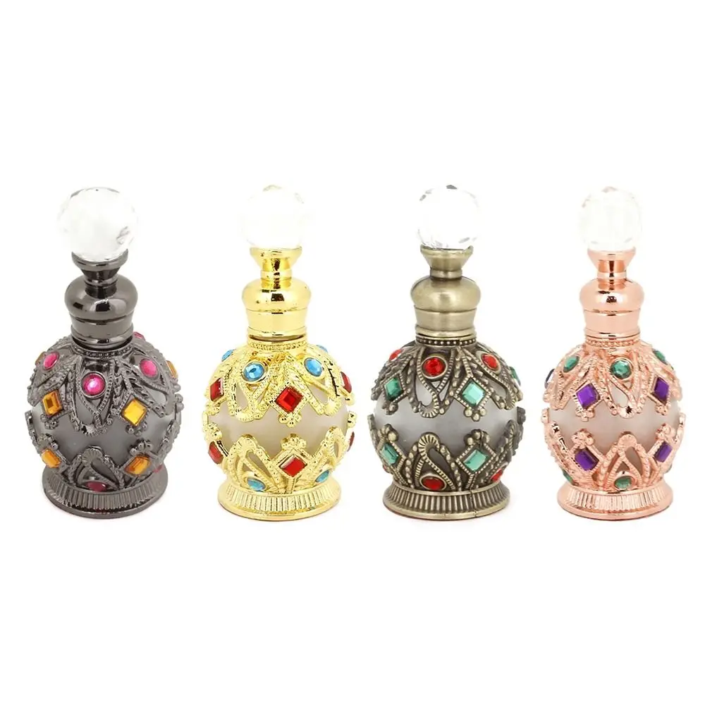 Vintage ขวดน้ำหอม Essential น้ำมันขวดรีฟิลขวดเครื่องสำอางตัวอย่าง Test คอนเทนเนอร์ของตกแต่งงานแต่งงานของขวัญ