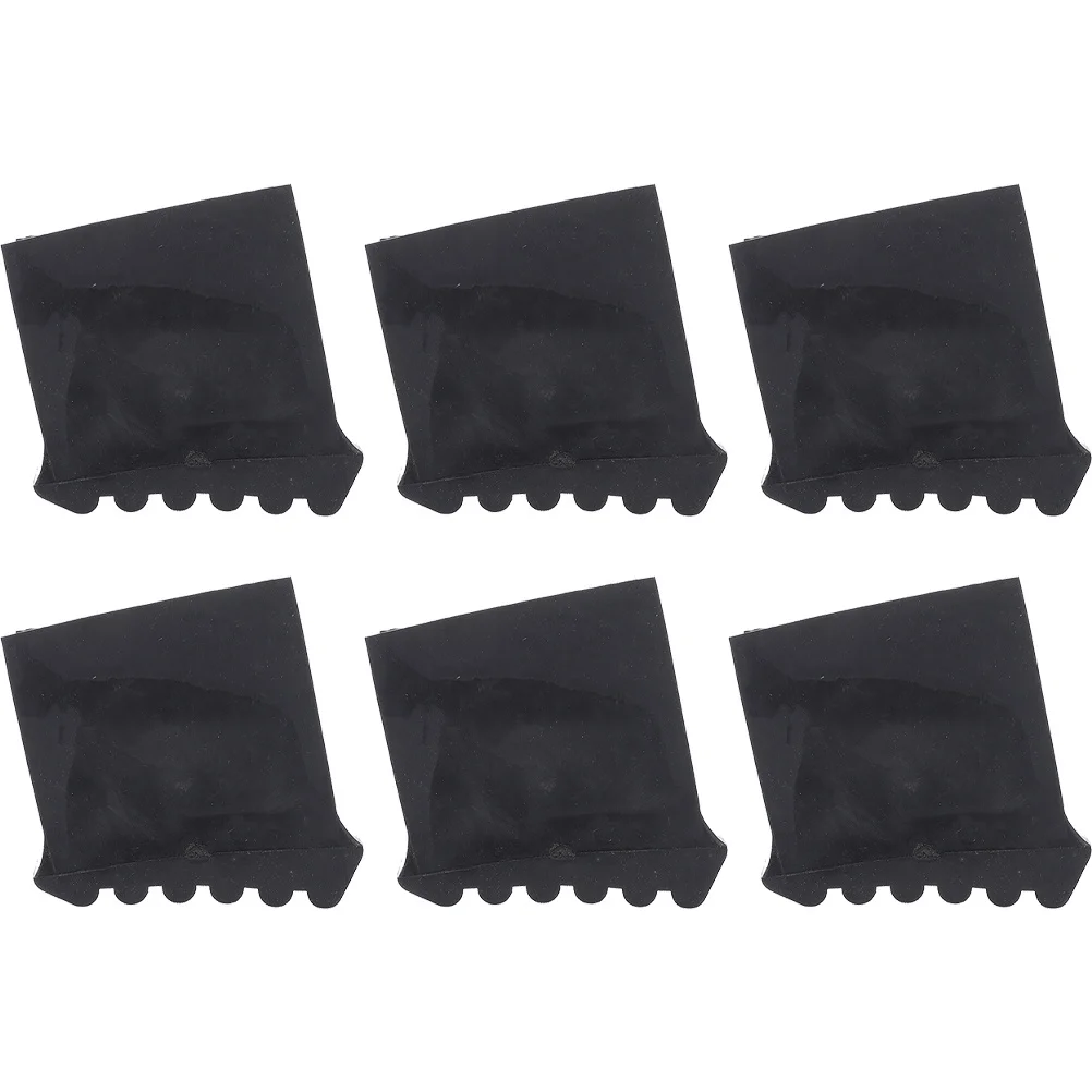 6Pcs Insulated Ladder Feet Covers Durable Rubber Non-Slip Ladder Foot Protector Replacement Mat for Home Construction