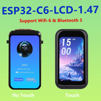 ESP32-C6 1.47inch Touch Display Development Board Supports WiFi 6 & Bluetooth ESP32 1.47 inch 172x320 Display Type for arduino