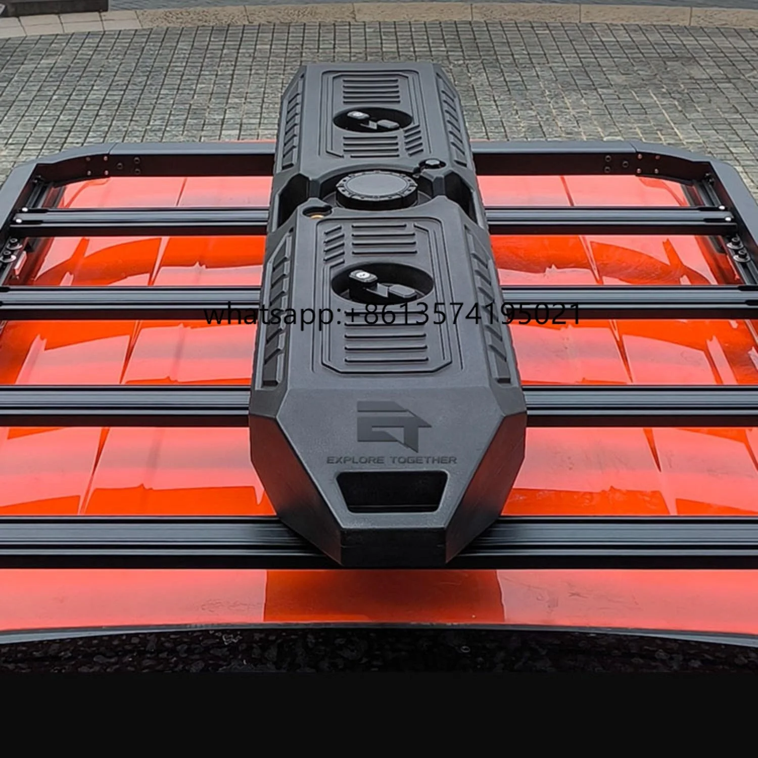 

Off Road Accessories Portable Car Roof Water tank for Camping