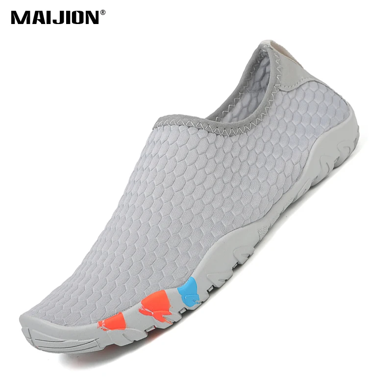 Light Unisex Swimming Aqua Shoes Men Breathable Beach Wading Shoes Women Quick Dry Water Sports Shoes for Surfing Boating Diving