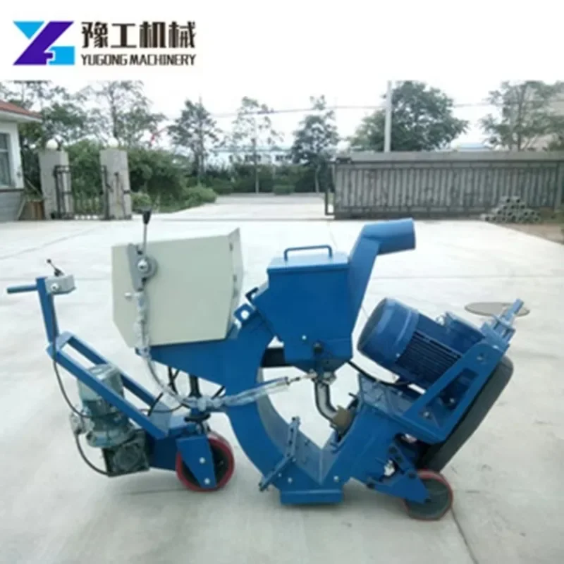 Asphalt Road Surface Cleaning Shot Blast Machine Airport Runway Rubber Removal Blasting