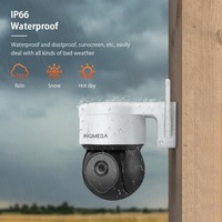 INQMEGA 3MP Wifi TUYA CAMERA Smart Cloud PTZ IP Camera Outdoor Google Home Alexa Video Surveillance Cam for Yard