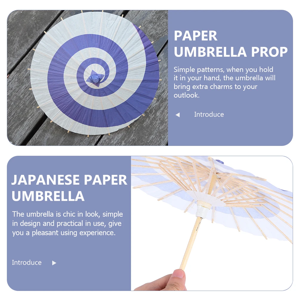 

Vintage Style Decorative Paper For Wedding Party Photo Prop Festival Holiday Retro Japanese Umbrella Cosplay Costume Printing