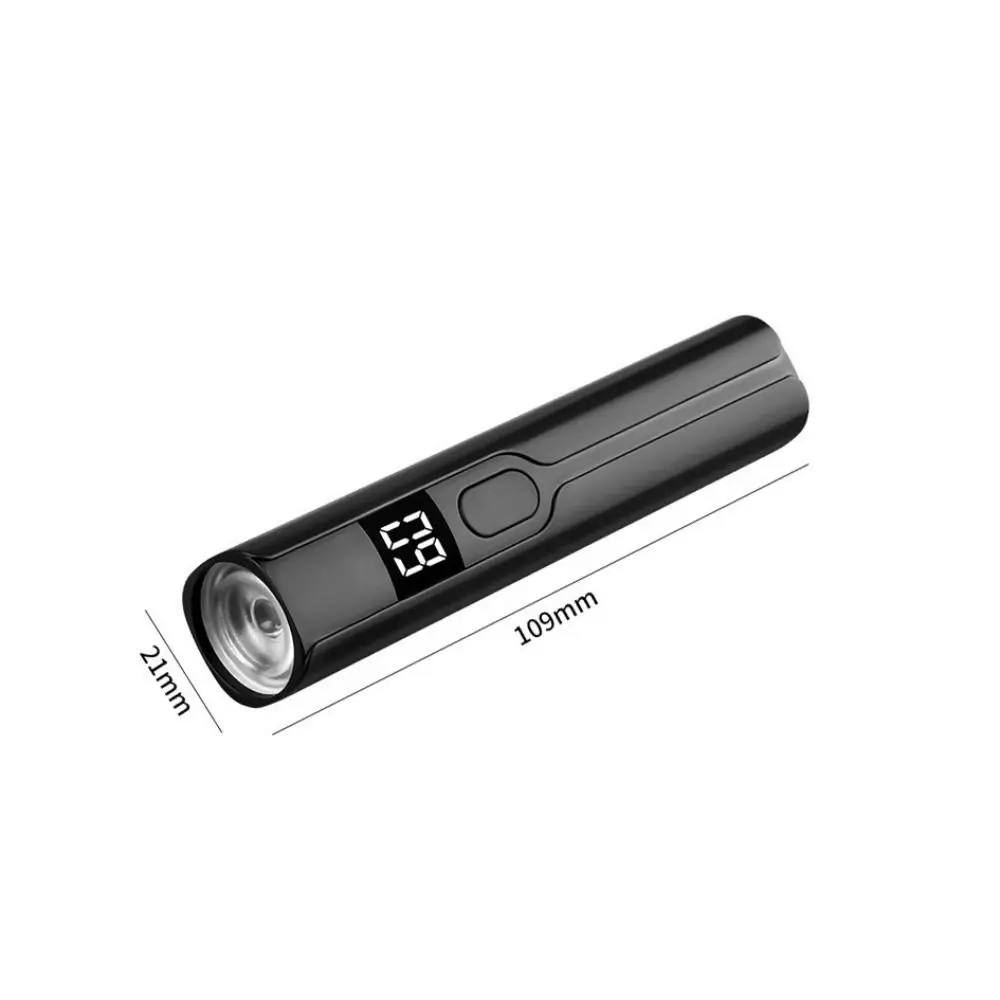 充電式 LED UV ネイルランプ タイミング機能付き デジタルディスプレイ UV 硬化ランプ 速乾性 ミニハンドヘルドネイルドライヤー