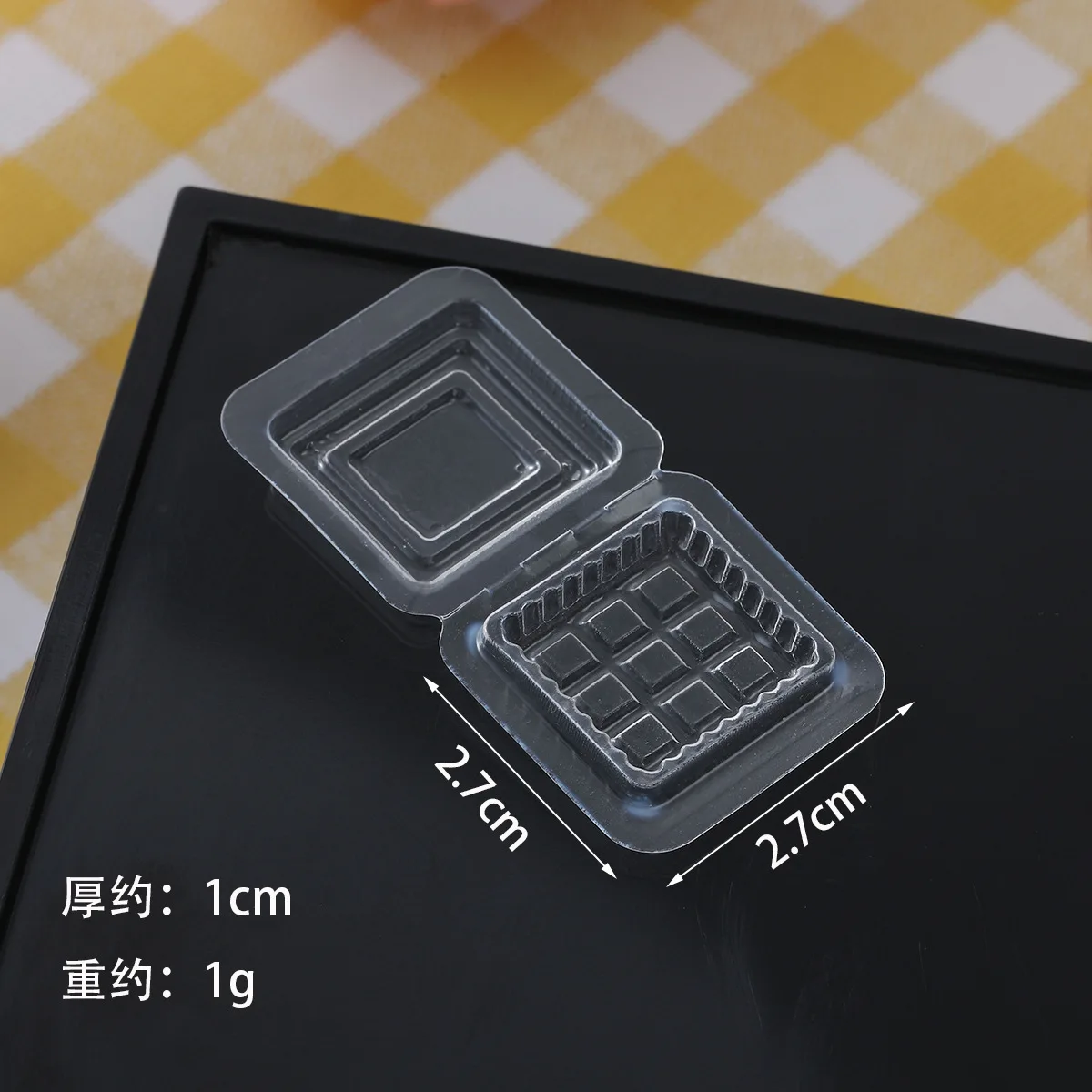 Simulatie Mini Fast Food Box Wegwerp Afhaallunch Verpakking Model Poppenhuis Miniatuur Prop Home Decor Decoratie 20 stk/partij