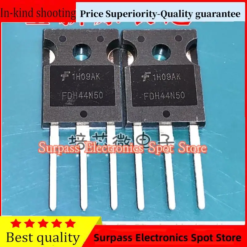 

10PCS-100PCS FDH44N50 TO-247 500V 44A MOS Price Superiority-Quality guarantee