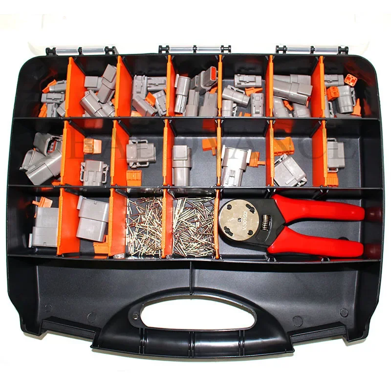 

Hot Selling DTM Series Deutsch Connector Kit With Solid Terminals And Crimp Tool