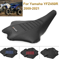 For Yamaha YFZ450R 2009-2021 PVC Motorcycle Grain Pattern Seat Cover Anti-slip Waterproof