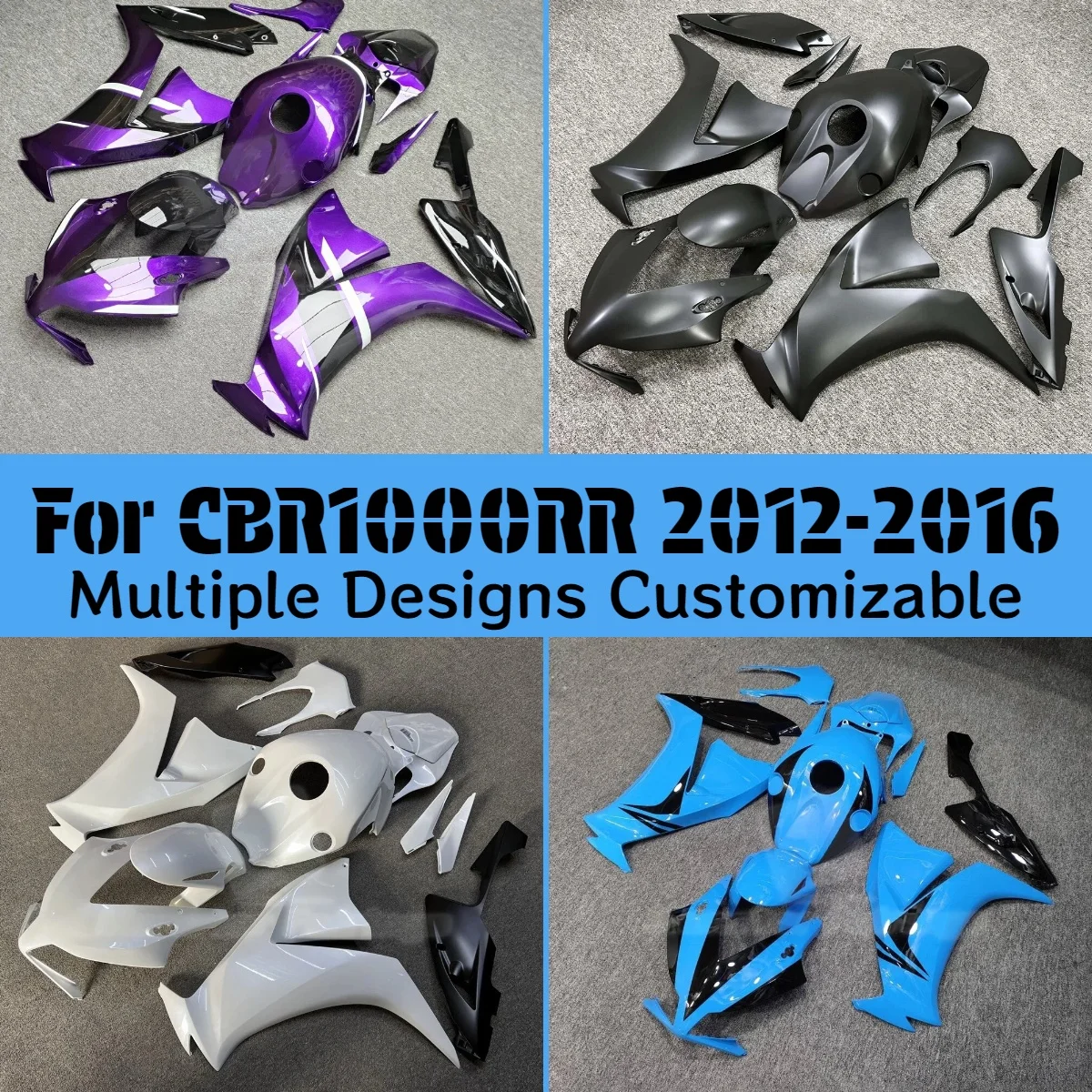 

Injection Fairing Kit CBR 1000RR 2012-2016 New Custom Motorcycle Fairings for HONDA CBR1000RR 12-16