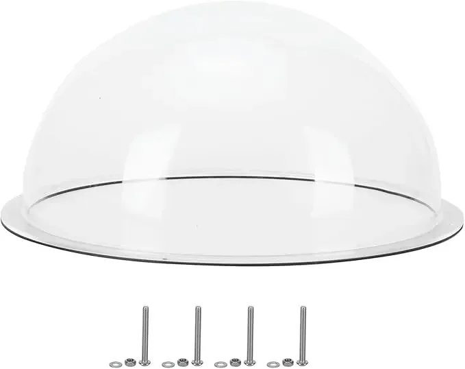 Acrylic Clear View Dome Pet Peek Window Backyard Transparent Semicircle For Fence To View Outside For Satisfying Curious