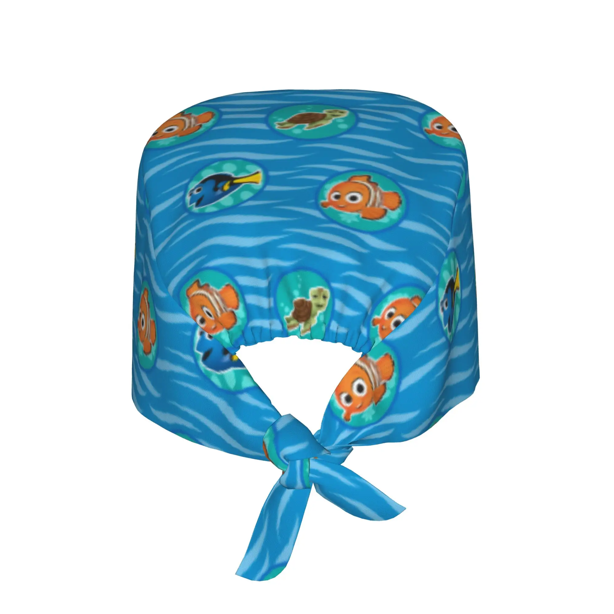 Custom Findinges Anime Nemoes Scrubs Cap Surgical Hats Men Women Fish Operating Room Cap Operator Hats Lab Works Hat