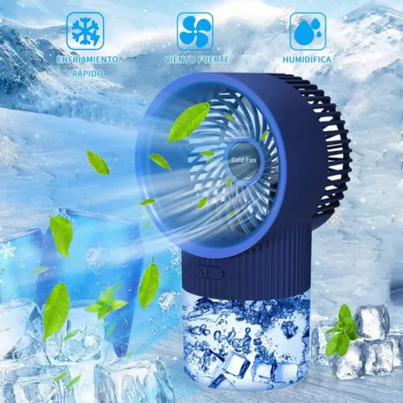 Portable Fan, 350ML Portable HVAC System - Compact Cooling Solution